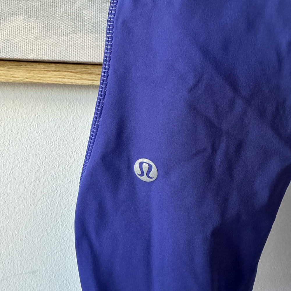 Lululemon Wunder Train Blue Tall Leggings